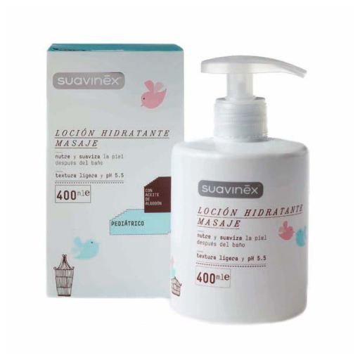 Suavinex Feuchtigkeitslotion Massage 400 ml