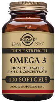 Solgar Omega 3 Dreifachkonzentration 100 Weichkapseln