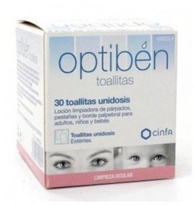 Cinfa Optiben 30 Nasse Handt&uuml;cher Eine Dosis