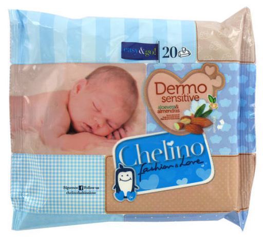 Chelino Fashion and Love S&auml;uglingsfeuchtt&uuml;cher 20 St&uuml;ck
