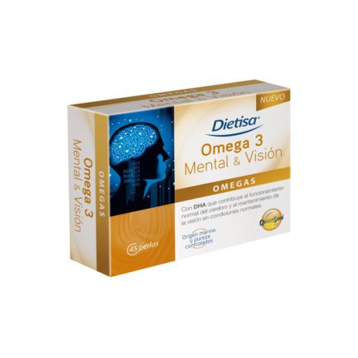 Dietisa Omega 3 Mental & Vision 45 Perlen