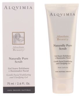 Alqvimia Absolute Beauty Naturally Pure Scrub Sanftes Gesichtsgel 75 ml