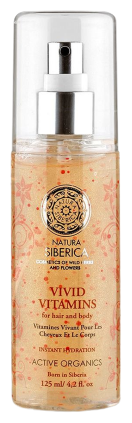 Natura Siberica Living Vitamins Spray f&uuml;r Haar und K&ouml;rper 125 ml