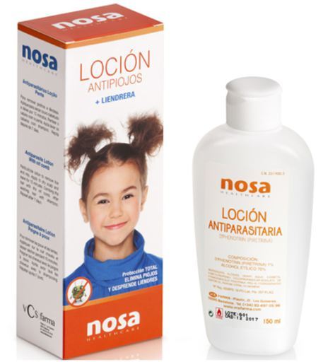 Nosa Anti-L&auml;use-Lotion + Kamm