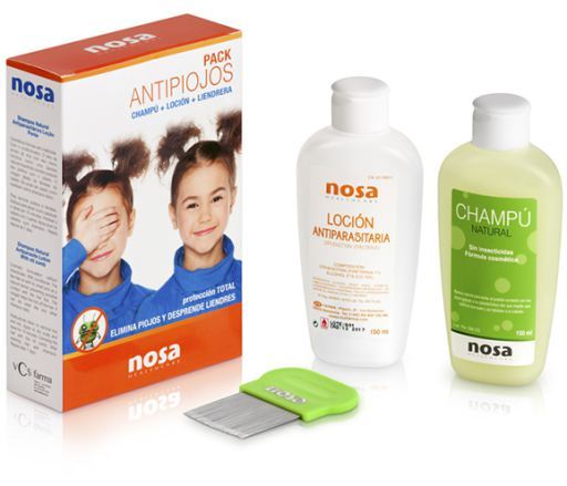 Nosa Anti-L&auml;use-Packung Lotion + Shampoo + Kamm