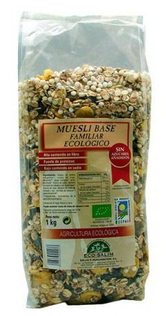 ECO-SALIM M&uuml;sli Basis Eco ohne Zucker 1 Kg
