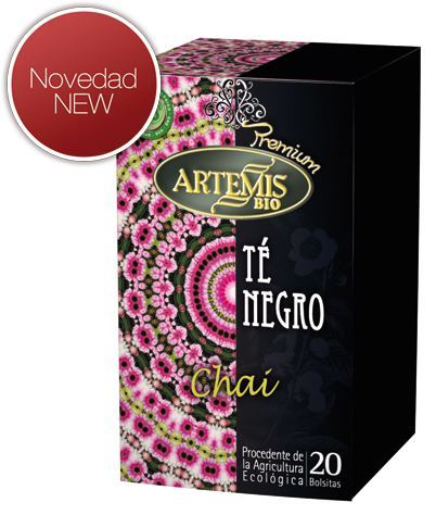 Herbes del Mol&iacute; Schwarztee Chai Infusion Eco 20 Filter