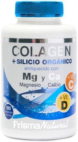 Prisma Silicon Colagen + Mg + Ca + Org 180 Tabletten