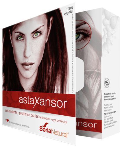 Soria Natural Astaxanthin 790 mg 30 Perlen