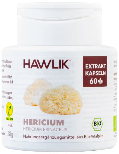 Hawlik L&ouml;wenm&auml;hne (Hericium erinaceus) 60 Kapseln