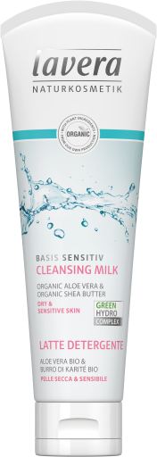 Lavera Basis Sensitiv Reinigungsmilch 2 in 1 Bio 125 ml