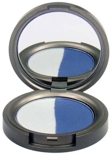 Beauty Without Cruelty Lidschatten Compact Mineral Duo Ultramarin