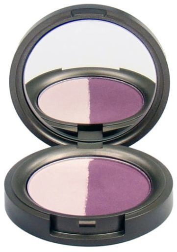 Beauty Without Cruelty Lidschatten Compact Mineral Duo Juicy Plum