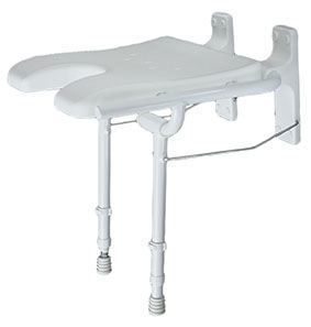 Klappbarer Duschsitz mit Beinen