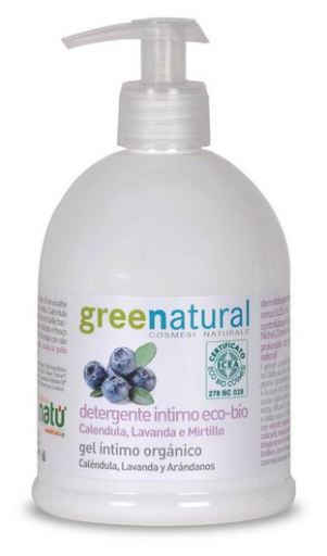 Greenatural Sanftes Intimwaschgel Calendula, Lavendel & Blaubeere