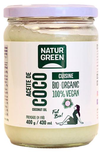 Naturgreen &Ouml;kologisches Kokos&ouml;l zum Kochen 430 ml