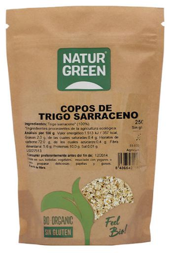 Naturgreen &Ouml;kologische Sarace-Weizenh&auml;hne 250 g