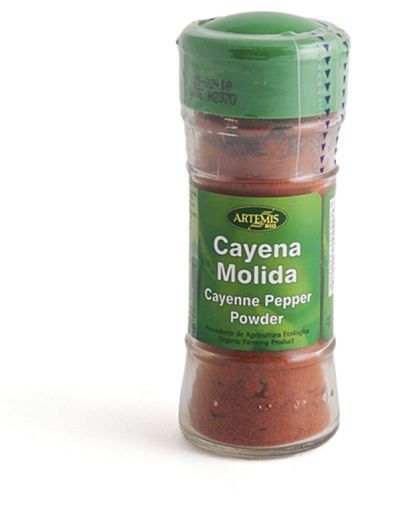 Artemis Bio Gew&uuml;rze "Gemahlener Cayennepfeffer" Bio 35g
