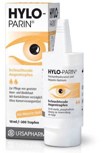 Brill Pharma Hylo Parin Augentropfen Gleitmittel 10 ml