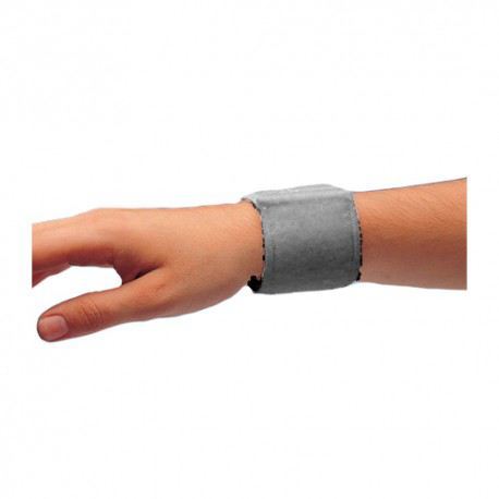 Corysan Graues Armband mit Klettverschluss