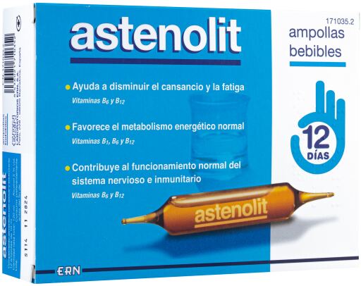 Ern Astenolit 12 Trinkampullen 10 ml
