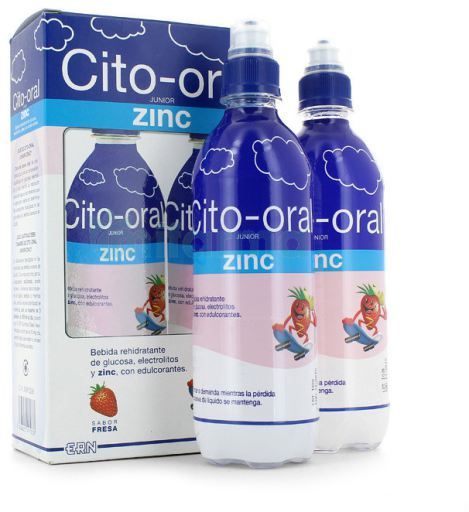 Ern Cito Oral Junior Zink Erdbeere 2X500 ml
