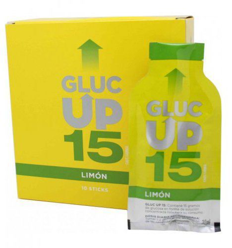 Gluc Up 15 Zitrone 10 Sticks 30ml