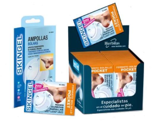 Derma Feet Skin Gel Ampullenbeutel 2 Einheiten