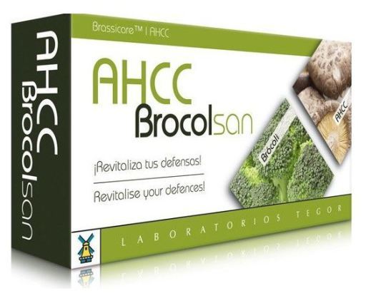 Laboratorios Tegor AHCC Brocolsan 60 Kapseln