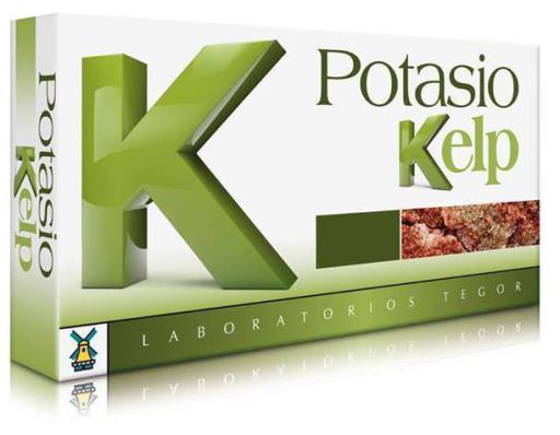 Laboratorios Tegor KALIUM KELP 40 KAPSELN TEGOR