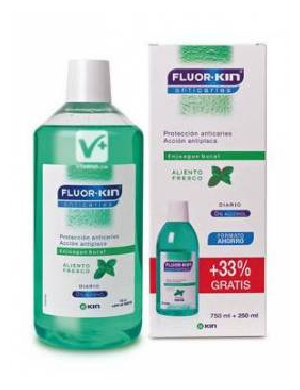 Kin T&auml;gliche Sp&uuml;lung 0,05 Anti-Karies 750 ml + 250 ml