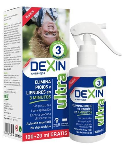 Dexin Anti-L&auml;use-Spray 120 ml + Nissen
