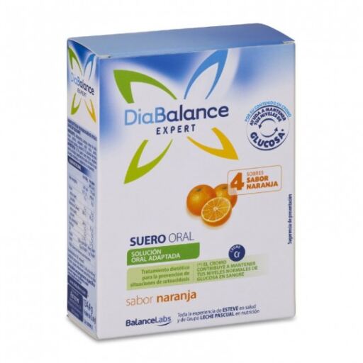 Diabalance Orangen-Mundserum, 4 Beutel