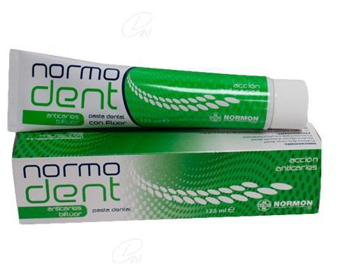 Normodent Antikaries-Bifluorpaste 125 ml