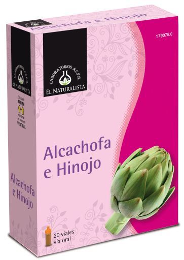 El Naturalista Artischocke und Fenchel 20 Fl&auml;schchen