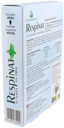 El Naturalista Respinat 10 Fl&auml;schchen