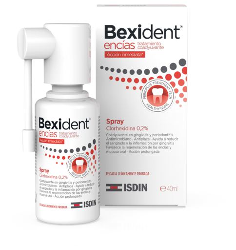 Isdin Bexident Zahnfleisch Chlorhexidin Spray 40 ml