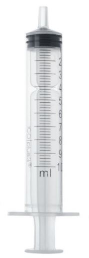 Novico Spritze 10 ml ohne Nadel Central Ico