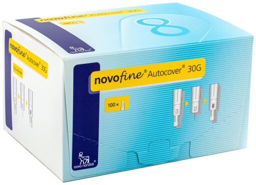 Novofine Autocover Nadel 0,3 x 8mm 100 Einheiten