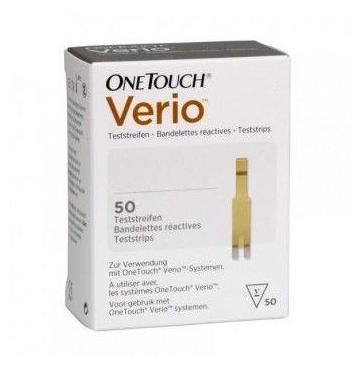 One Touch Verio Teststreifen 50 Einheiten