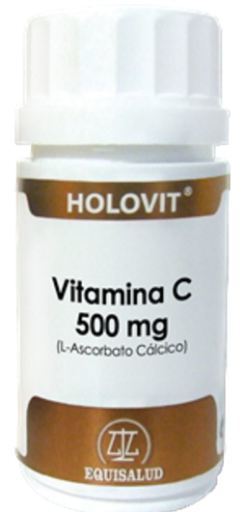 Equisalud Vitamin C Holovit 500 mg L-ascorbat-Calcium-Kapseln