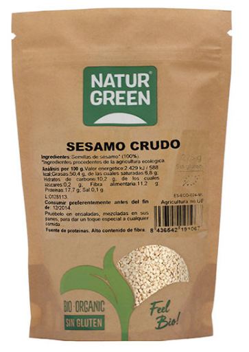 Naturgreen &Ouml;kologischer roher Sesam