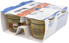 Zuckerfrei Aqua+Gelified 4 Becher 125 g Zuckerfrei Aqua+Gelified 4 Becher 125 g