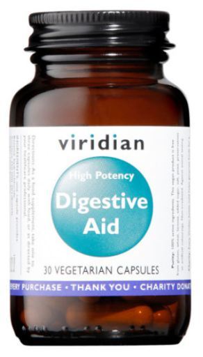 Viridian Hochwirksame Verdauungshilfe 30 pflanzliche Kapseln