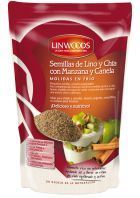 Bio-Leinsamen mit Chia, Apfel und gemahlenem Zimt, 200 Gr
