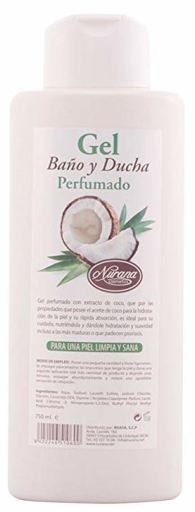 Nurana Bade- und Duschgel 750ml Coconut Scented