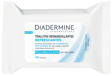 Diadermine T&uuml;cher 25 Normal und Gemischt