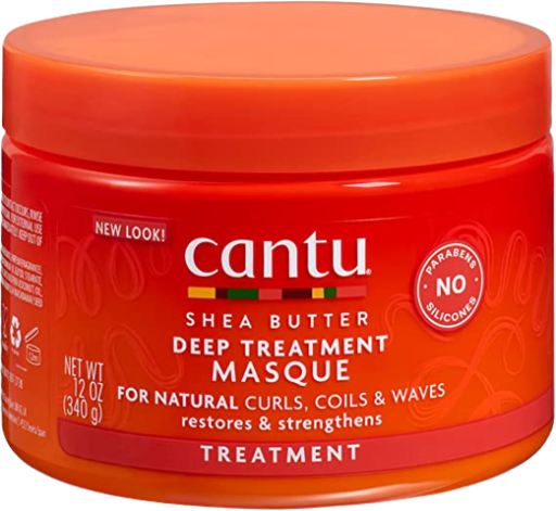 Cantu Locken, Spiralen & Wellen Sheabutter Tiefenbehandlungsmaske 340 gr