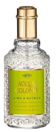 4711 Acqua Colonia Limette und Muskat Eau de Cologne Splash Spray 50 ml