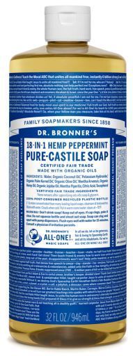 Dr. Bronner's Liquid Soap Mint